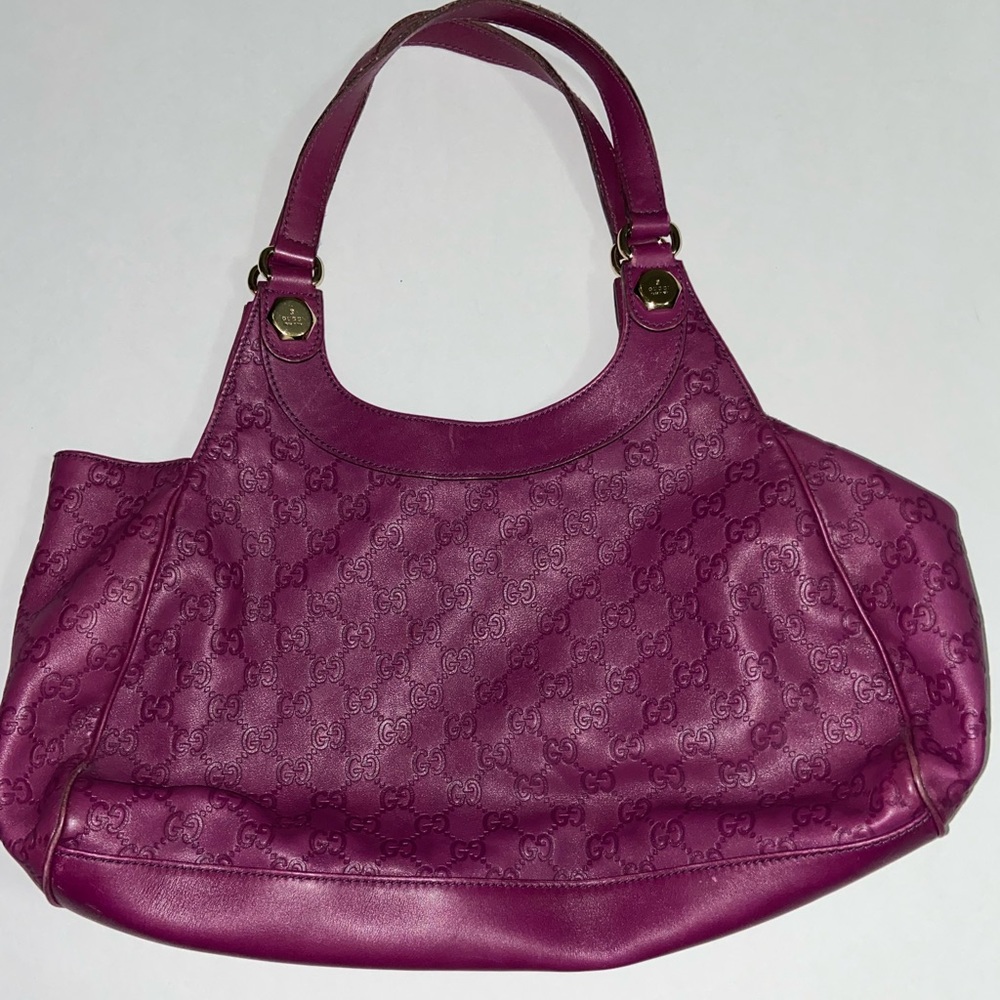 Vintage Purple Gucci Bag